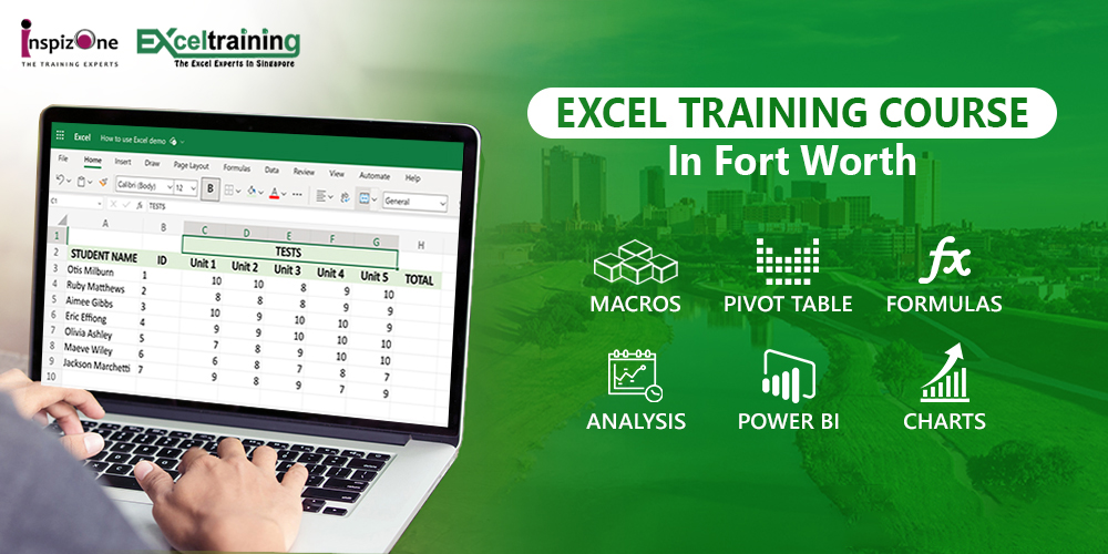 Excel Course in Fort Worth, TX