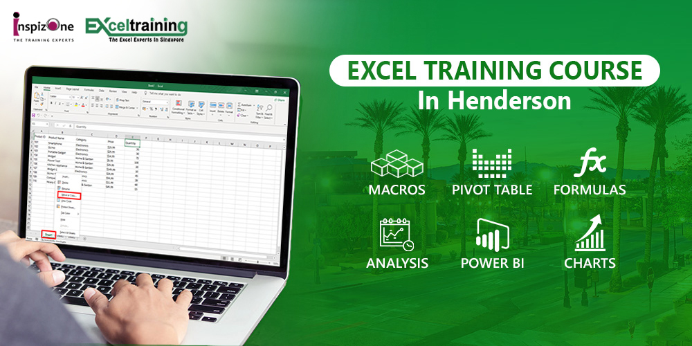 Excel Course in Henderson, NV