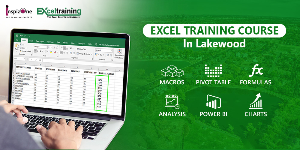 Excel Course in Lakewood