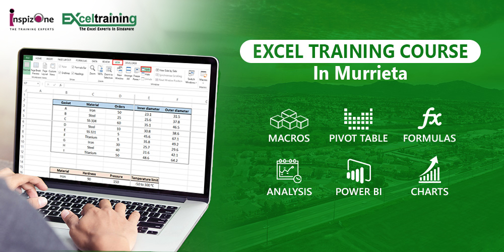 Excel Course in Murrieta