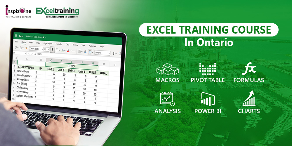 Excel Course in Ontario, CA