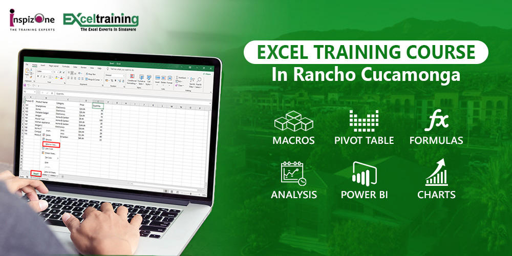 Excel Course in Rancho Cucamonga