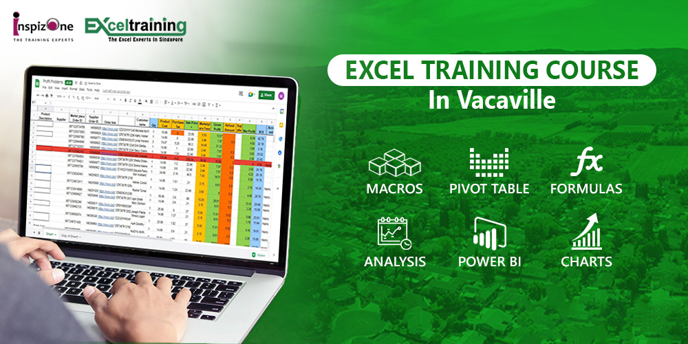Excel Course in Vacaville